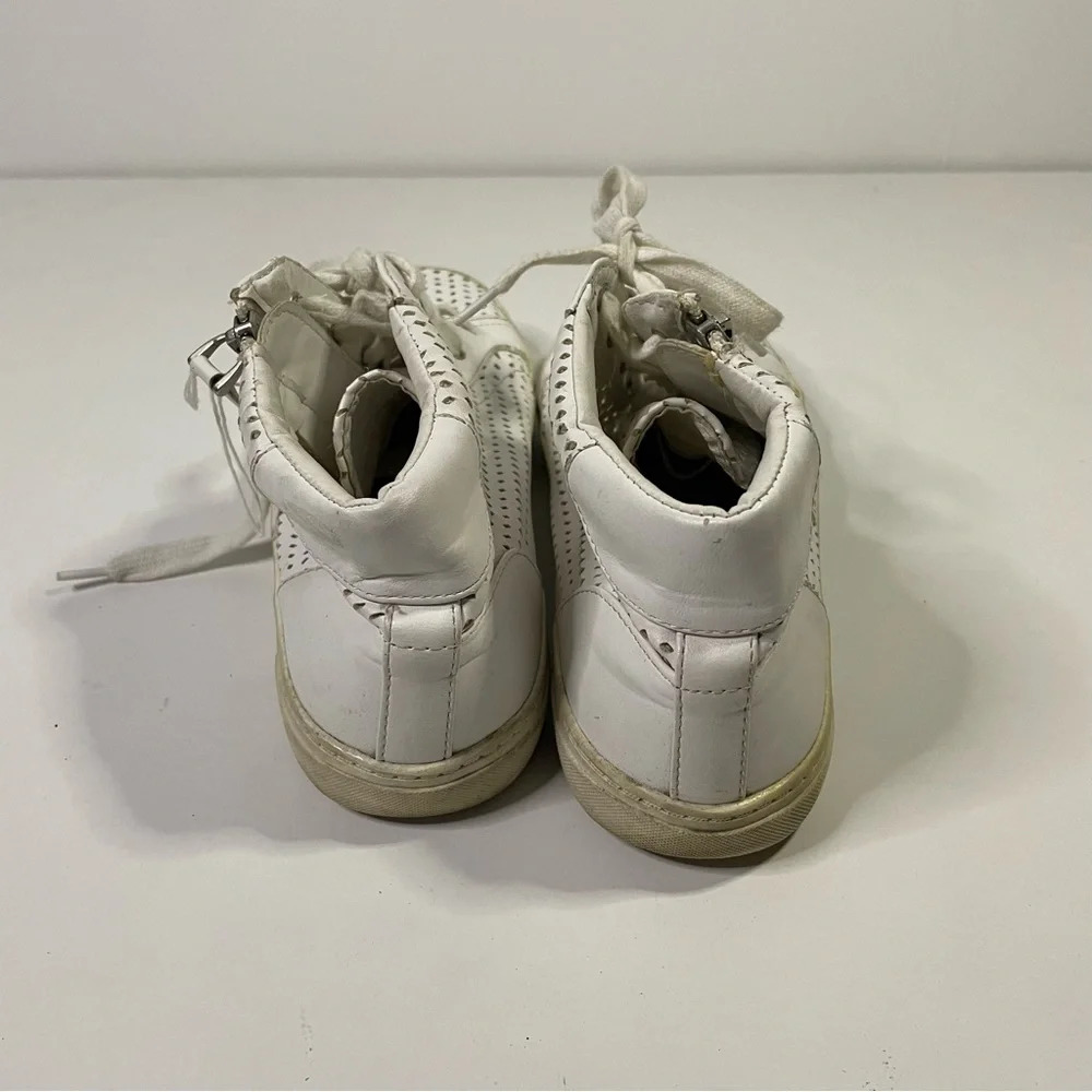 DV by Dolce Vita Target Streetwear White High Top Sneaker Shoes Size 9 - Picture 7 of 8